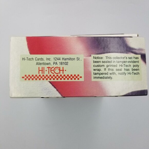 Vintage Hi-Tech Mario Andretti Legend Racing Card Set Limited Ed Tin New - Picture 3 of 7